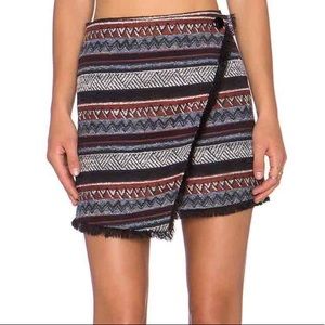 Sam Edelman Faux Wrap Skirt